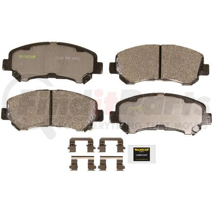 Monroe CX1338 Disc Brake Pad Set Monroe Brakes Total Solution Ceramic Brake Pads