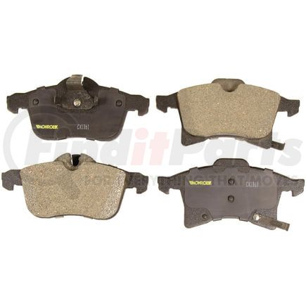 CX1361 by MONROE - Monroe Brakes Total Solution Ceramic Brake Pads