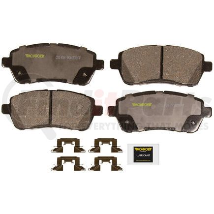 Monroe CX1454 Disc Brake Pad Set Monroe Brakes Total Solution Ceramic Brake Pads