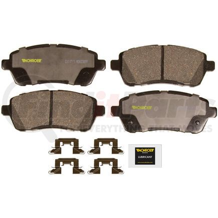 Monroe CX1454A Disc Brake Pad Set Monroe Brakes Total Solution Ceramic Brake Pads