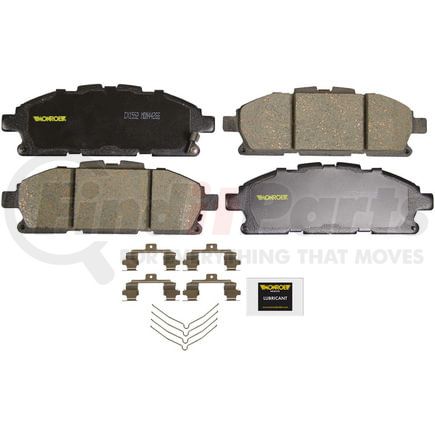 CX1552 by MONROE - Total Solution Ceramic Brake Pads