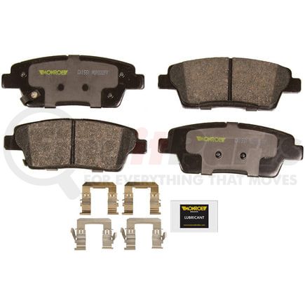 CX1551 by MONROE - Total Solution Ceramic Brake Pads