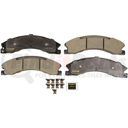 CX1565A by MONROE - Total Solution Ceramic Brake Pads