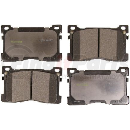 CX1576 by MONROE - Total Solution Ceramic Brake Pads