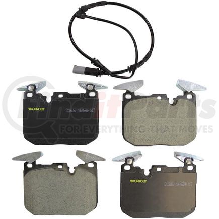 Monroe CX1609W Disc Brake Pad Set Monroe Brakes Total Solution Ceramic Brake Pads