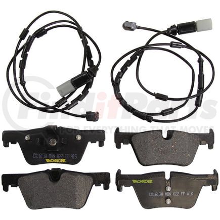 CX1613W by MONROE - Total Solution Ceramic Brake Pads
