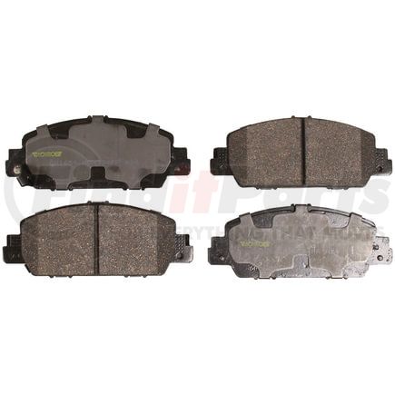 CX1654 by MONROE - Total Solution Ceramic Brake Pads
