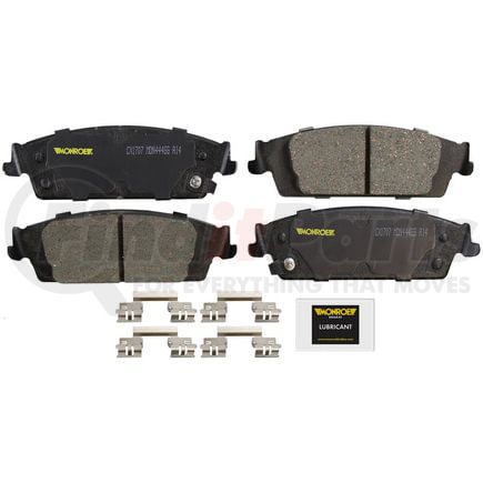 CX1707 by MONROE - Monroe Brakes Total Solution Ceramic Brake Pads