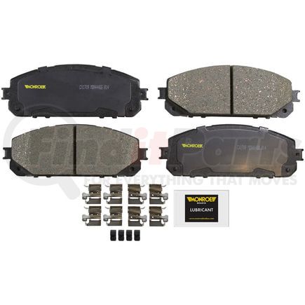 CX1709 by MONROE - Monroe Brakes Total Solution Ceramic Brake Pads