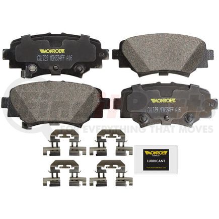 CX1729 by MONROE - Total Solution Ceramic Brake Pads