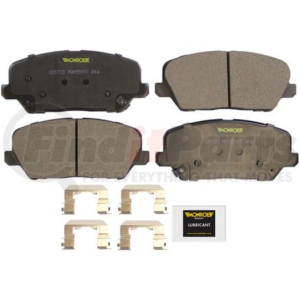 CX1735 by MONROE - Total Solution Ceramic Brake Pads