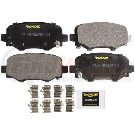 CX1734 by MONROE - Total Solution Ceramic Brake Pads