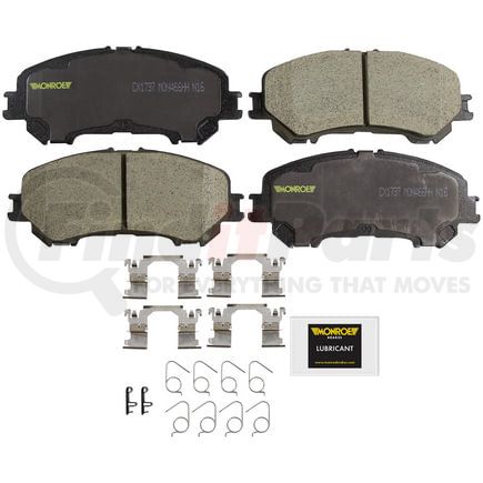 CX1737 by MONROE - Total Solution Ceramic Brake Pads