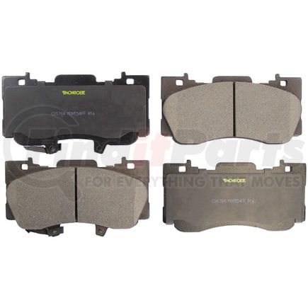 CX1784 by MONROE - Monroe Brakes Total Solution Ceramic Brake Pads