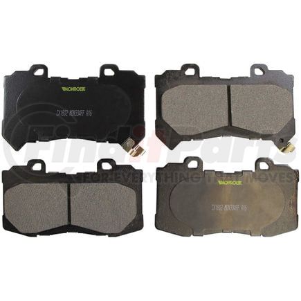 CX1802 by MONROE - Total Solution Ceramic Brake Pads