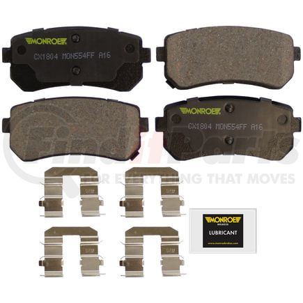CX1804 by MONROE - Total Solution Ceramic Brake Pads