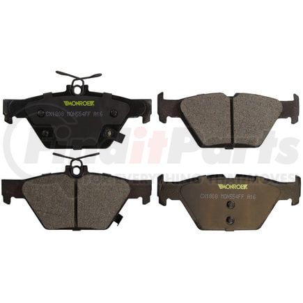 Monroe CX1808 Disc Brake Pad Set Monroe Brakes Total Solution Ceramic Brake Pads