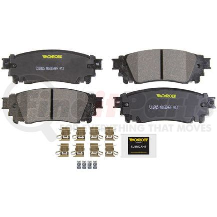 CX1805 by MONROE - Total Solution Ceramic Brake Pads