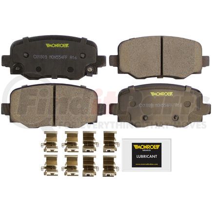 CX1809 by MONROE - Total Solution Ceramic Brake Pads