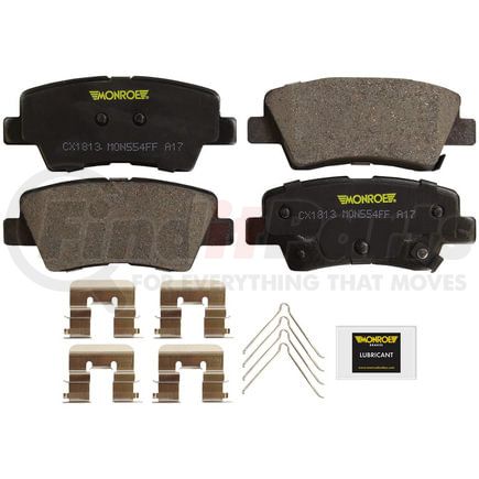 CX1813 by MONROE - Total Solution Ceramic Brake Pads