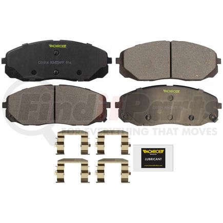 CX1814 by MONROE - Monroe Brakes Total Solution Ceramic Brake Pads