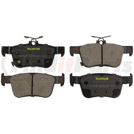 CX1878 by MONROE - Total Solution Ceramic Brake Pads