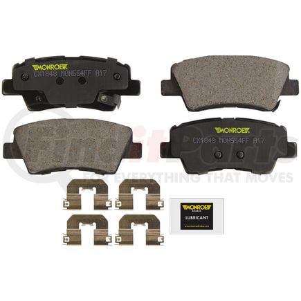 CX1848 by MONROE - Monroe Brakes Total Solution Ceramic Brake Pads