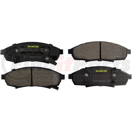 Monroe CX376 Disc Brake Pad Set Monroe Brakes Total Solution Ceramic Brake Pads