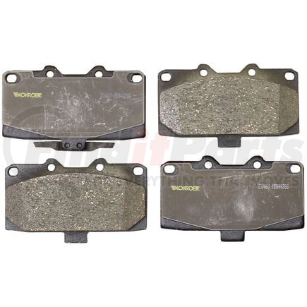 Monroe CX460 Disc Brake Pad Set Monroe Brakes Total Solution Ceramic Brake Pads