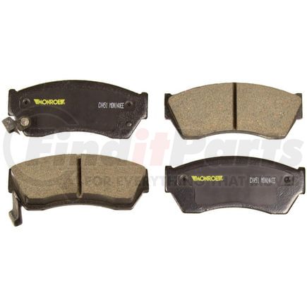 CX451 by MONROE - Total Solution Ceramic Brake Pads