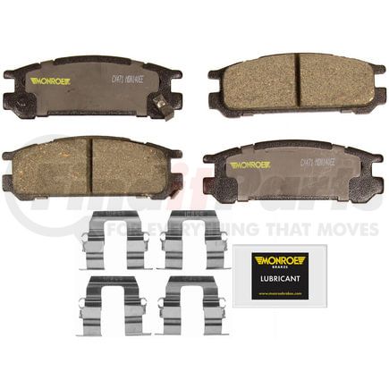 CX471 by MONROE - Monroe Brakes Total Solution Ceramic Brake Pads