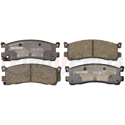 CX553 by MONROE - Total Solution Ceramic Brake Pads