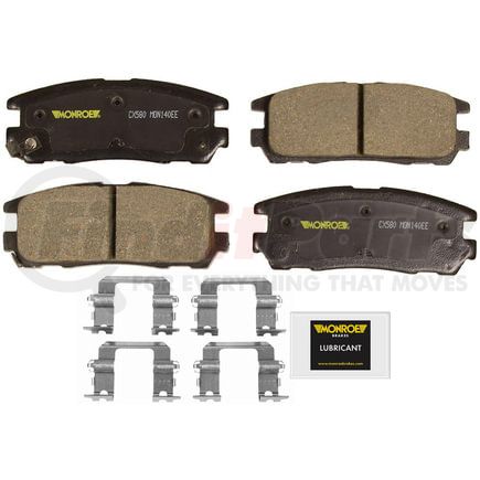 CX580 by MONROE - Total Solution Ceramic Brake Pads