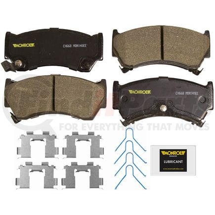 CX668 by MONROE - Total Solution Ceramic Brake Pads