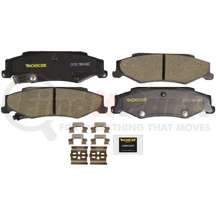 CX732 by MONROE - Monroe Brakes Total Solution Ceramic Brake Pads