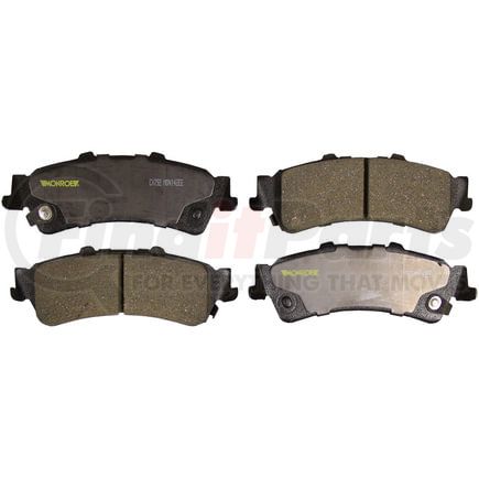 CX792A by MONROE - Total Solution Ceramic Brake Pads