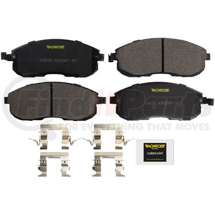 CX815B by MONROE - Total Solution Ceramic Brake Pads