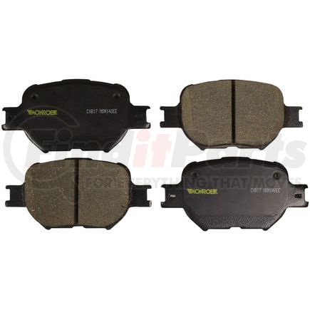 CX817 by MONROE - Total Solution Ceramic Brake Pads