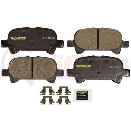CX828 by MONROE - Total Solution Ceramic Brake Pads