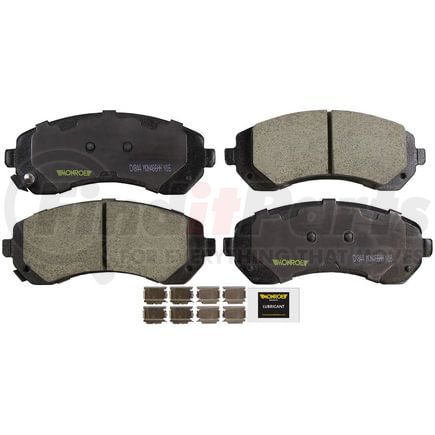 CX844 by MONROE - Monroe Brakes Total Solution Ceramic Brake Pads