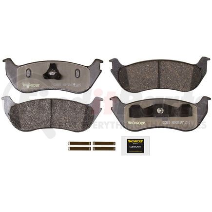 CX881 by MONROE - Total Solution Ceramic Brake Pads