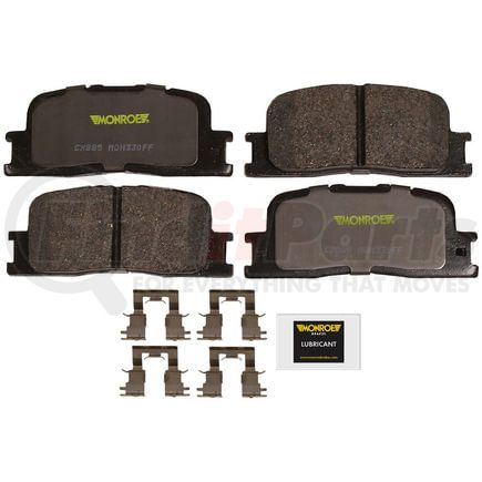 CX885 by MONROE - Total Solution Ceramic Brake Pads