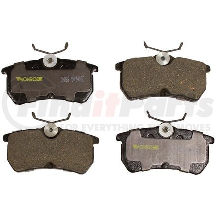 CX886 by MONROE - Total Solution Ceramic Brake Pads