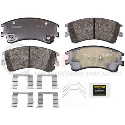 CX957 by MONROE - Total Solution Ceramic Brake Pads