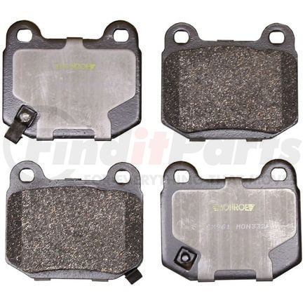 Monroe CX961 Disc Brake Pad Set Monroe Brakes Total Solution Ceramic Brake Pads