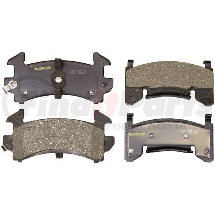 CX988 by MONROE - Total Solution Ceramic Brake Pads