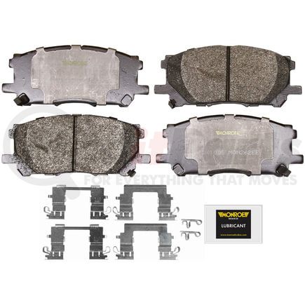 DX1005 by MONROE - Monroe Brakes Total Solution Semi-Metallic Brake Pads