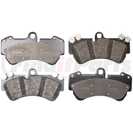 DX1007 by MONROE - Total Solution Semi-Metallic Brake Pads