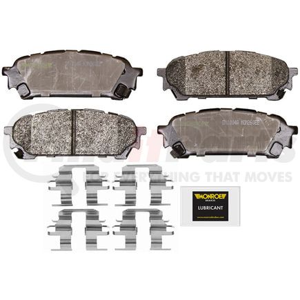 DX1004A by MONROE - Total Solution Semi-Metallic Brake Pads