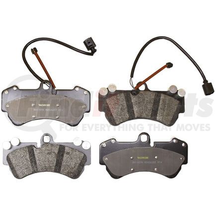 DX1007A by MONROE - Total Solution Semi-Metallic Brake Pads